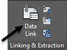 اجرای دستور Data Link در اتوکد