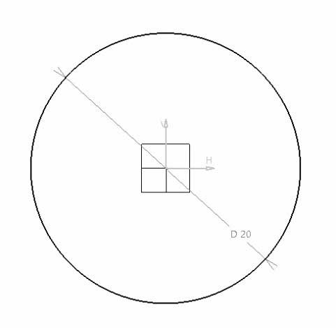 ترسیم مقطع مته