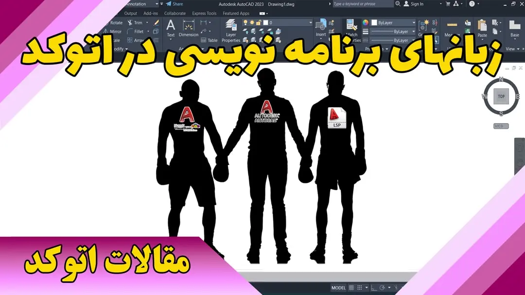زبانهای برنامه نویسی در اتوکد