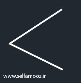 ترسیم نیمساز زاویه
